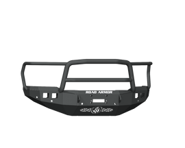 Road Armor 19-20 Ram 2500 Stealth Front Winch Bumper w/Lonestar Guard/6 Sensor Holes - Tex Blk