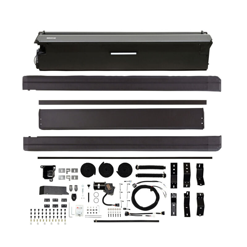 Westin 19-26 RAM 1500 New Body 5ft 7in. (67in) Bed Electric Retractable Tonneau Cover - Black
