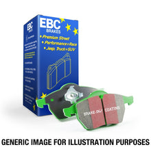 Load image into Gallery viewer, EBC 98-03 Dodge B250 B2500 Cargo 2500 Van 3/4 Ton Greenstuff Front Brake Pads