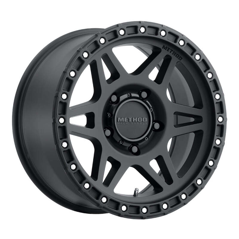 Method MR312 17x8.5 0mm Offset 8x6.5 130.81 HB Double Black Wheel