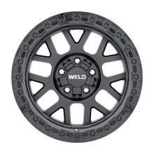 Load image into Gallery viewer, Weld Off-Road W104 17X10 Cinch 6X135 6X139.7 ET-25 BS4.50 Satin Black / Gloss Black 106.1