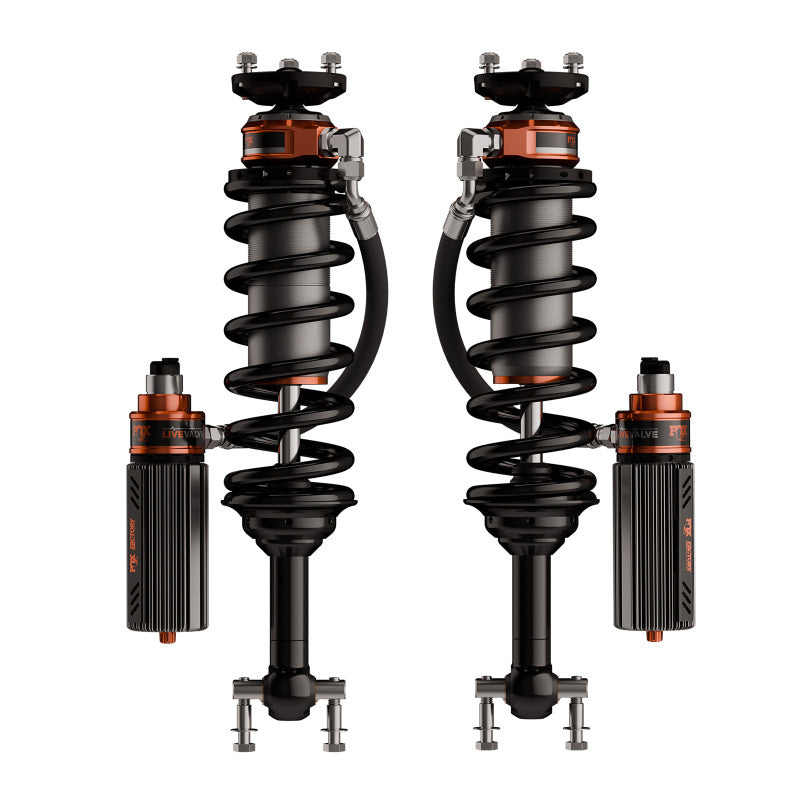 Fox 2021+ Ford Bronco 3.2 Factory Race Live Valve Coilover Kit (Connected Suspension)