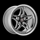 Weld S81 17x7 / 5x4.75 BP / 4.2in. BS (-21mm Offset) Black Wheel 3.18 ID (High Pad) - Non-Beadlock