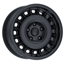 Load image into Gallery viewer, Nomad N502SB Arvo 17x8.5in / 5x127 BP / 0mm Offset / 78.1mm Bore - Satin Black Wheel