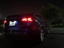 Load image into Gallery viewer, AlphaRex 17-22 Tesla Model 3 PRO-Series LED Tail Lights Jet Black w/Seq Sig