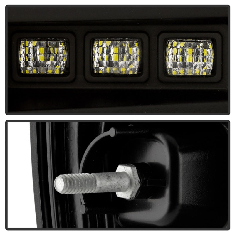 Spyder 21-23 Chevy Tahoe/Suburban (Halogen Only) LED Tail Lights - Blk (ALT-YD-CSUB21HAL-GR-BK)