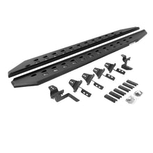 Load image into Gallery viewer, Go Rhino 07-18 Jeep Wrangler JK 4DR RB20 Slim Running Boards Kit (Incl. Brackets) - Tex. Blk