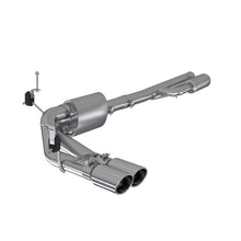 Load image into Gallery viewer, MBRP 2019+ Chevrolet Silverado 1500 4.5L/5.3L Pre-Axle Dual Side Exit w/ 4in OD Tip - AL