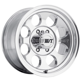 Mickey Thompson Classic III 17x12in - 6x5.5 BP - 4.25in BS - Polished Wheel