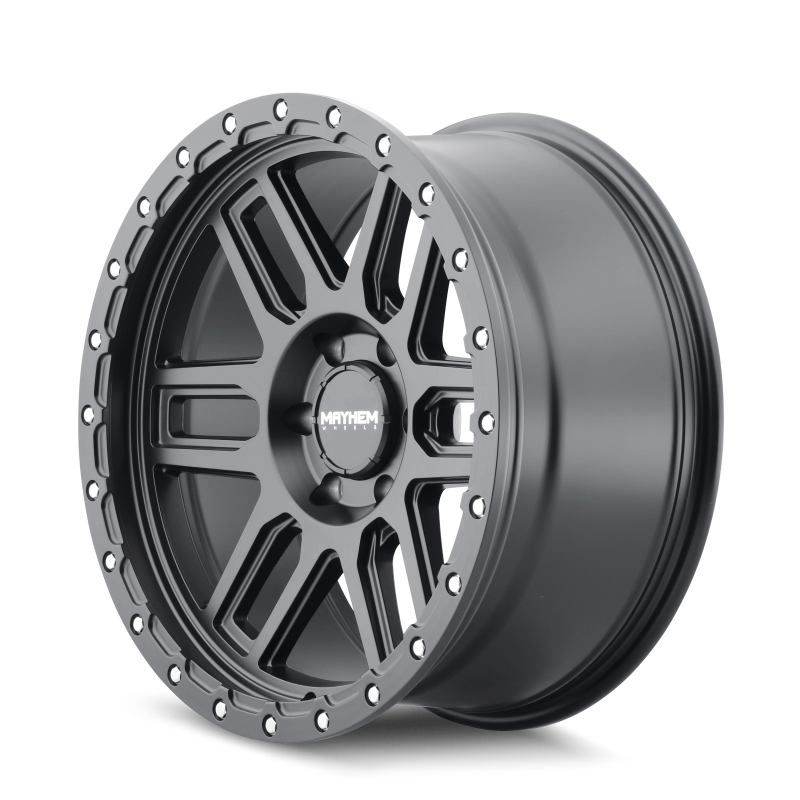 Mayhem 8304 Delta 17x9 / 6x135 BP / 0mm Offset / 87.1mm Hub Matte Black Wheel