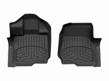 Load image into Gallery viewer, WeatherTech 15-20 Ford F-150 1st Row Front FloorLiner HP for Vinyl Floors - Black