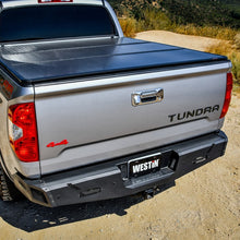 Load image into Gallery viewer, Westin 14-21 Toyota Tundra (Excl. Tundra w/Blind Spot Sys) Pro-Series Rear Bumper - Tex. Blk