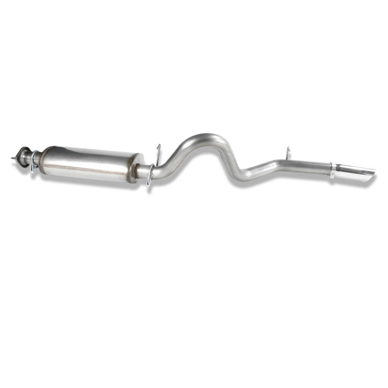 JBA 00-06 Jeep Wrangler TJ 2.5L/4.0L 304SS Single Rear Exit Cat-Back Exhaust