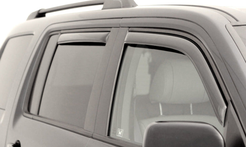 AVS Ventvisor in-channel smoke window deflectors 4-piece set for 2018-2026 Ford Expedition front and rear doors