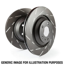 Load image into Gallery viewer, EBC 11 Chevrolet Silverado 3500 (2WD) DRW USR Slotted Rear Rotors