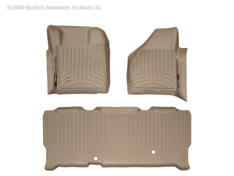 WT FloorLiner - Rear - Tan