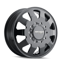 Load image into Gallery viewer, Mayhem 8181 Challenger Dually 22x8.25 / 10x285 BP / 169mm Offset / 220.1mm Hub Full Black Wheel