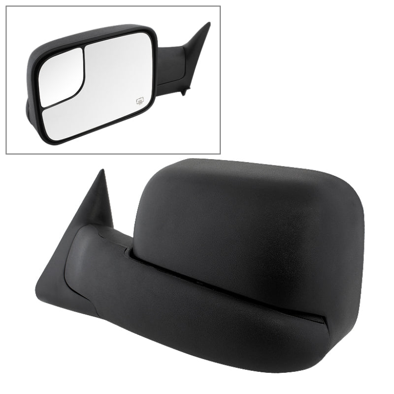 xTune Dodge Ram 98-01 Manual Extendable Power Heated Adjust Mirror Left MIR-DRAM98-PW-L