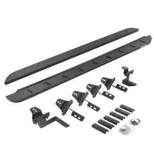 Load image into Gallery viewer, Go Rhino 07-18 Jeep Wrangler JK 4DR RB10 Slim Running Boards Kit (Incl. Brackets) - Tex. Blk