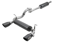 Load image into Gallery viewer, aFe Rebel Series 2.5in 304 SS Cat-Back Exhaust w/ Black Tips 2018+ Jeep Wrangler (JL) V6 3.6L
