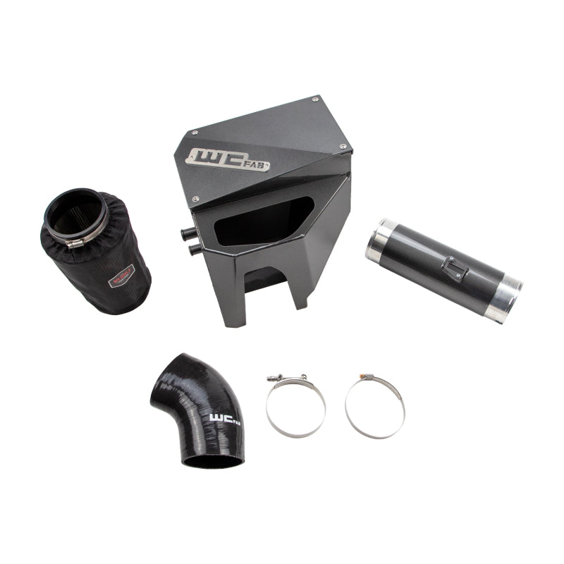 Wehrli 20-24 Ford 6.7L Powerstroke 4in. Intake Kit - Bronze Chrome