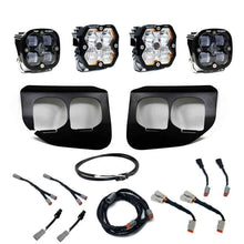 Load image into Gallery viewer, Baja Designs 20-22 Ford SD Squadron Pro/SAE 2.0 Dual Fog Pocket Kit Upfitter (SAE Fog) - Clear
