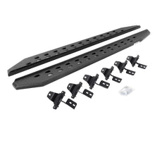 Load image into Gallery viewer, Go Rhino 18-22 Jeep Wrangler JLU 4DR RB20 Slim Running Boards Kit (Incl. Brackets) - Bedliner Coat