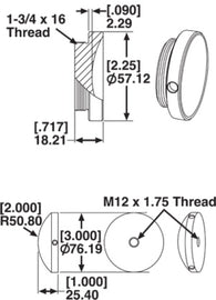 SPC Performance END MOUNT & ADAPTOR ASSY