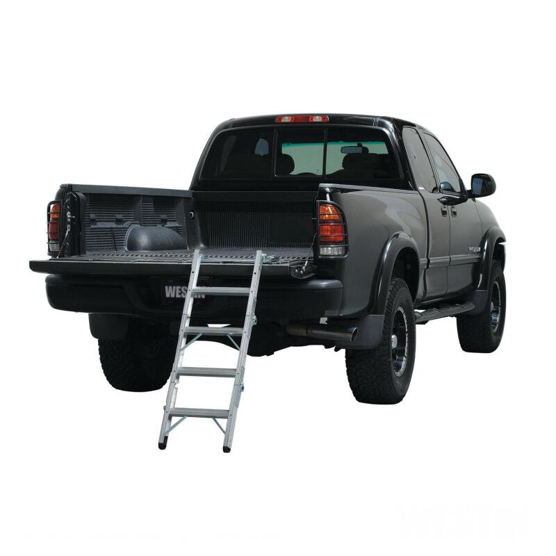Westin Truck-Pal Tailgate Ladder - Aluminum