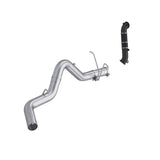 MBRP 11-15 Chevy Silverado / GMC Sierra 2500/3500HD 4in OD CatBack Single Side Exit w/ Downpipe - AL