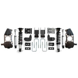 QA1 21-25 Ford F150 4WD Single Adjustable Lowering Kit w/ Spindles - 3.5-5.5in