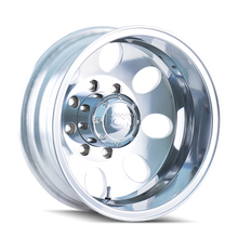 Load image into Gallery viewer, ION Type 167 20x8.25 / 8x200 BP / Low Offset / -2.93in BS / 142mm Hub Polished Wheel