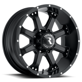 Raceline 991B Assault 18x9in / 5x150 BP / 25mm Offset / 110.3mm Bore - Satin Black Wheel