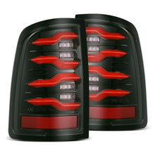 Load image into Gallery viewer, AlphaRex 09-18 Dodge RAM LUXX-Series LED Taillights Black Red w/Actv Light &amp; SS