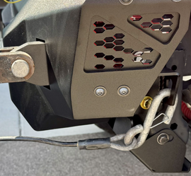 Rock Slide 2018+ Jeep Wrangler JL 300 Series Bumper Flat Tow Brackets