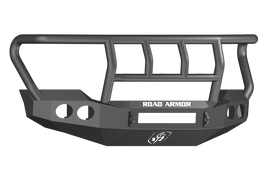 Road Armor 11-16 Ford F-250 Stealth Front Bumper w/Titan II Guard Wide Flare - Tex Blk