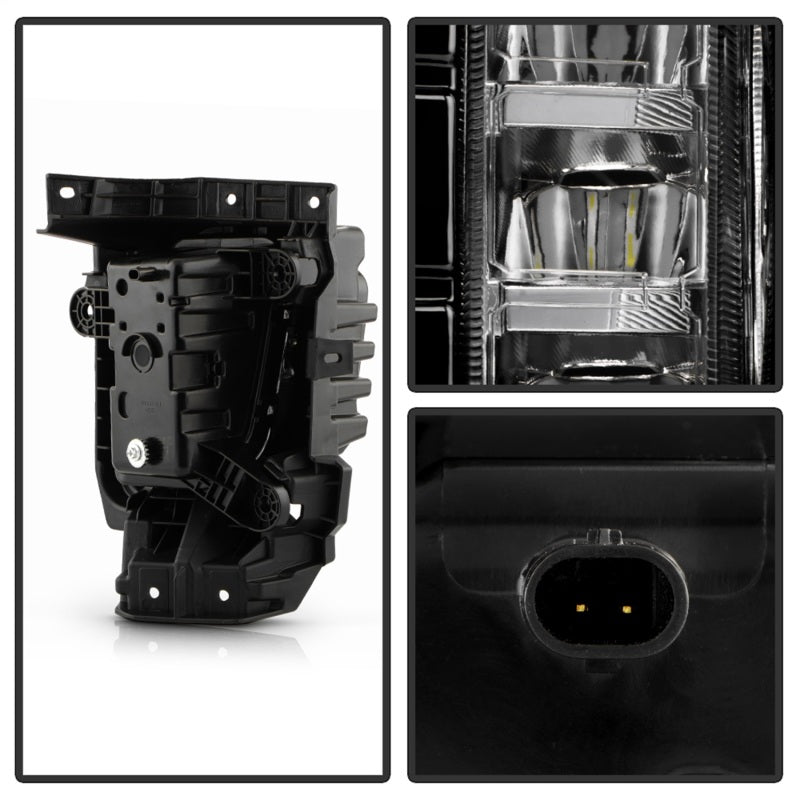 Spyder 2024+ Chevy Silverado 2500HD/3500HD OEM Style Full LED Fog Light w/Universal Switch