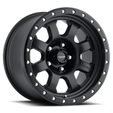 Raceline 929B Avenger 17x9in / 5x127 BP / -12mm Offset / 83.82mm Bore - Satin Black Wheel