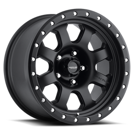Raceline 928B Monster 17x9in / 8x170 BP / -12mm Offset / 130.81mm Bore - Satin Black Wheel