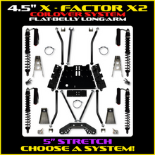 Load image into Gallery viewer, Rock Krawler 97-06 Jeep Wrangler TJ 4.5 Inch X Factor X2 Flat Belly Trail Runner Long Arm System