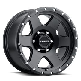 Raceline 946B Boost 18x8in / 6x120 BP / 35mm Offset / 67.1mm Bore - Satin Black Wheel