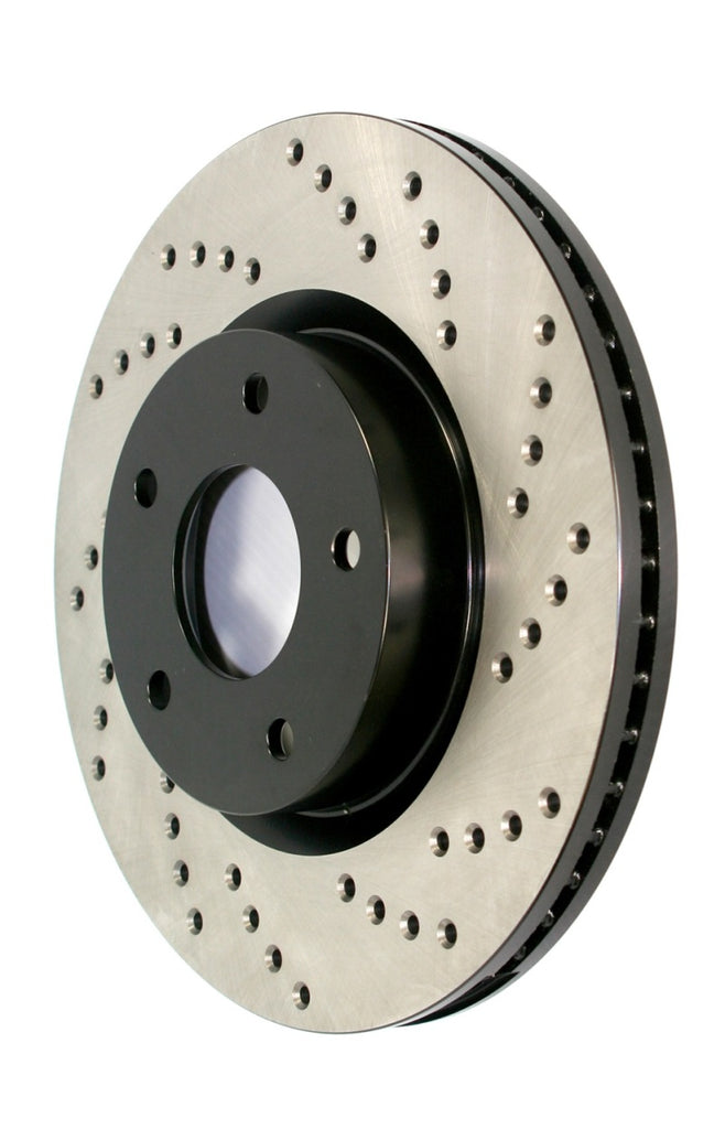 StopTech SportStop 07-19 Land Cruiser, LX570, Sequoia, Tundra Cryo Sport Drilled Rotor, Right Front