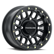 Load image into Gallery viewer, Raceline A92B Podium 15x6in / 4x156 BP / 40mm Offset / 132.5mm Bore - Satin Black Beadlock Wheel