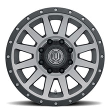 Load image into Gallery viewer, Icon Alloys Compression HD Titanium Wheel 18 X 9 / 8 X 180 / 12 MM / 5.5in BS