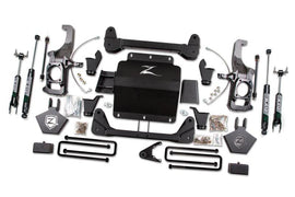 Zone Offroad 11-19 GM HD 5in System w/ Overload Fox