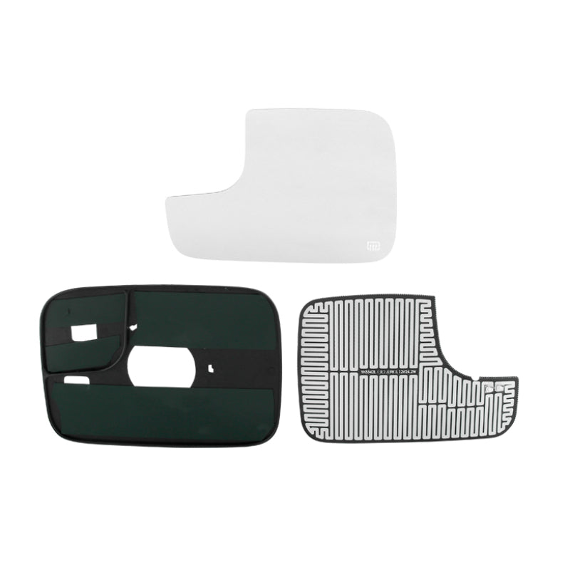 xTune Replacement Glass Heated Mirror Dram94 / Dram98 / Dram02 Left Large MIR-GLASS-DRAM9402-PW-L1