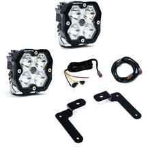 Load image into Gallery viewer, Baja Designs 18-25 Jeep JL/JT / 20-25 Gladiator Squadron Spt 2.0 A-Pillar SPTSMN w/UP (Spot) - Clear