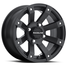 Load image into Gallery viewer, Raceline A79 Scorpion 12x7in / 4x156 BP / 5mm Offset / 132.5mm Bore - Satin Black Wheel