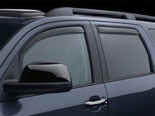 Load image into Gallery viewer, WeatherTech 08+ Toyota Sequoia Front and Rear Side Window Deflectors - Dark Smoke