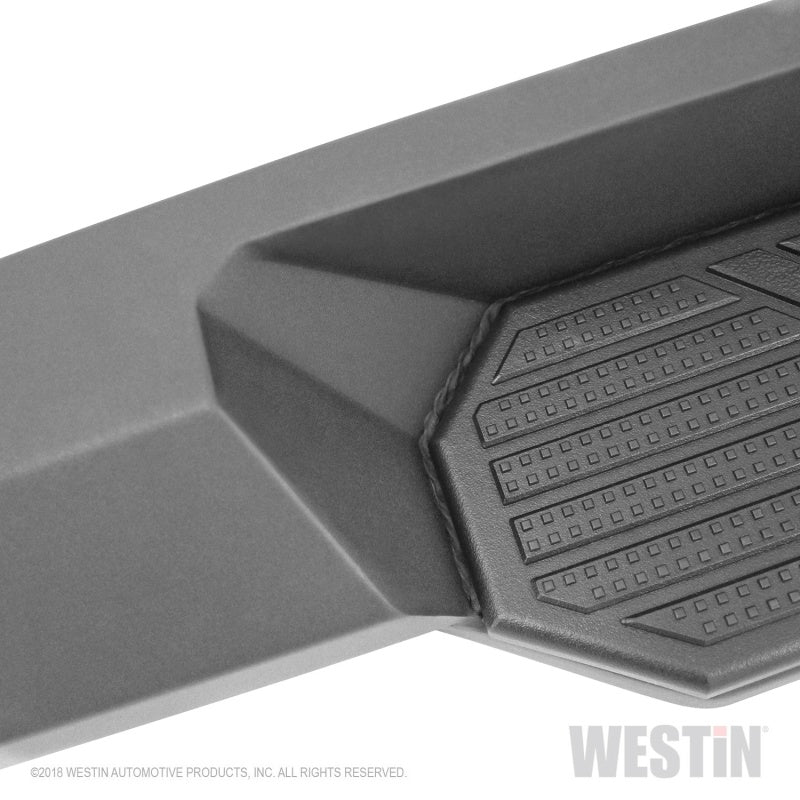 Westin 19-22 Chevrolet Silverado 1500 DC HDX Xtreme Nerf Step Bars - Tex. Blk